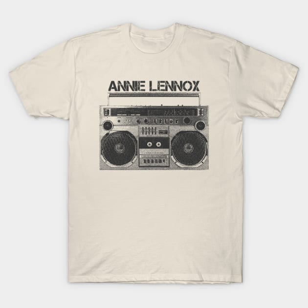 Annie Lennox / Hip Hop Tape T-Shirt by SecondLife.Art